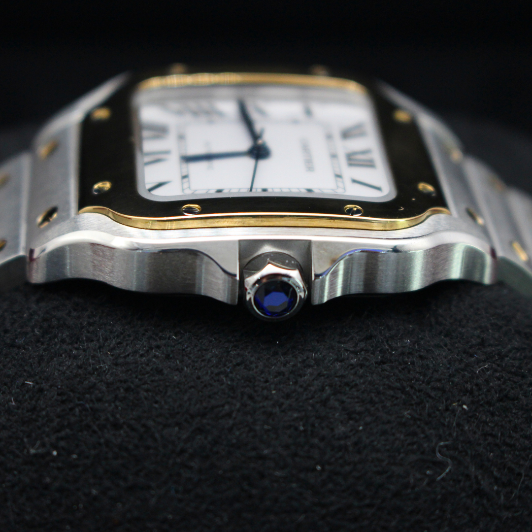 Cartier De Santos W2SA0016 Medium Model White Dial 2023