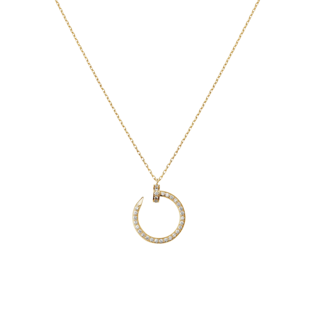 Cartier Juste Un Clou Pendant Paved Diamonds 18ct Gold