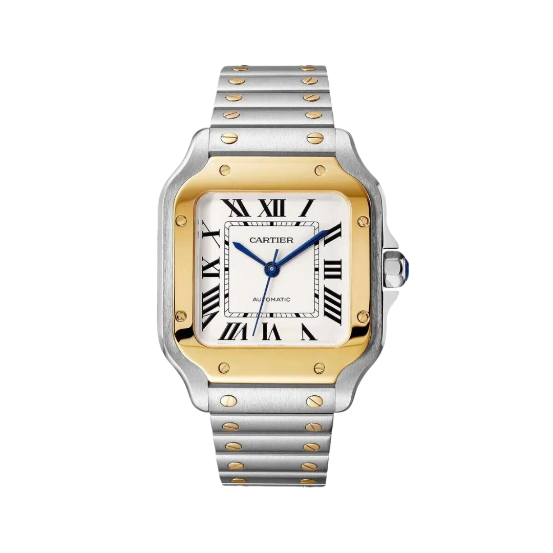 Cartier De Santos W2SA0016 Medium Model White Dial 2023