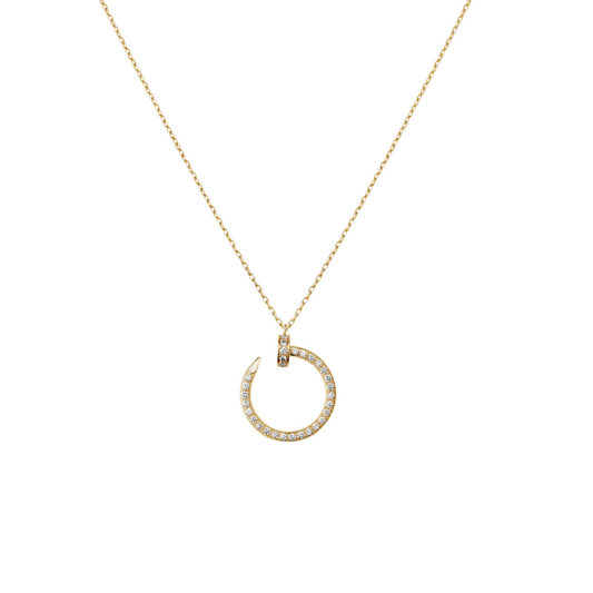 Cartier Juste Un Clou Pendant Paved Diamonds 18ct Gold
