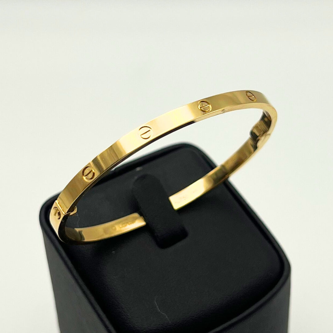 Cartier Small Love Bracelet 18K Yellow Gold