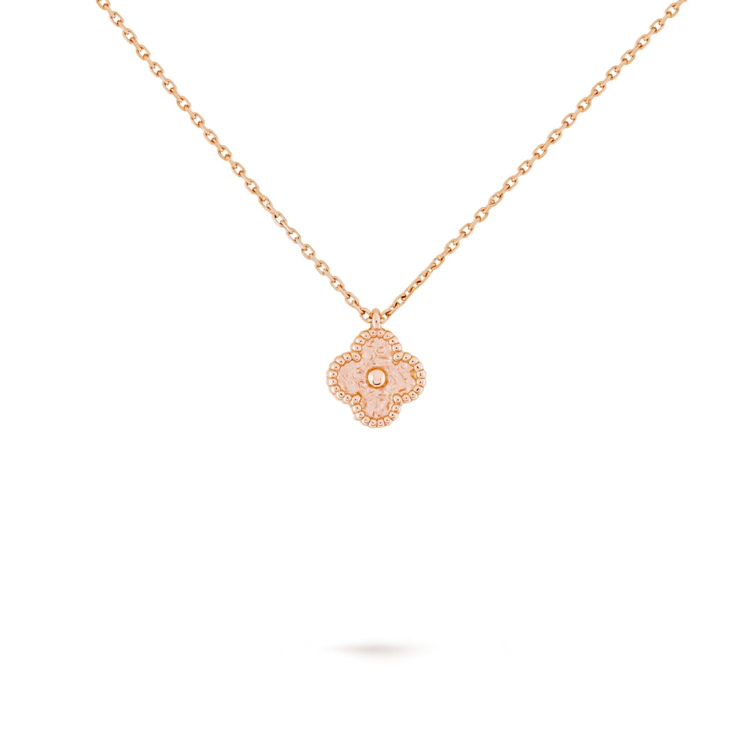 Van Cleef & Arpels Sweet Alhambra Pendant 18K Rose Gold