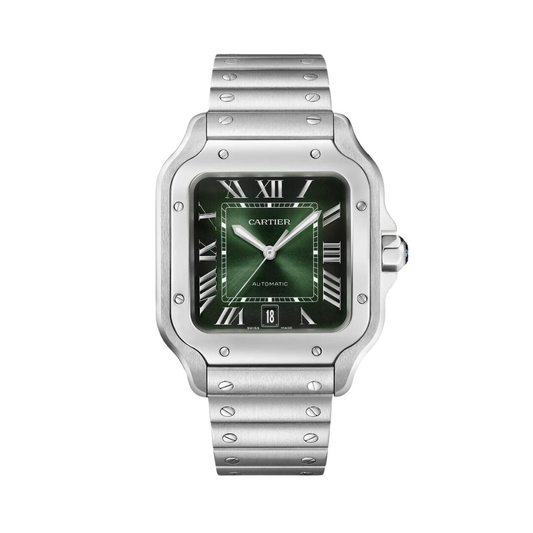 Cartier Santos De Cartier WSSA0062 Green Dial Large Model 2023