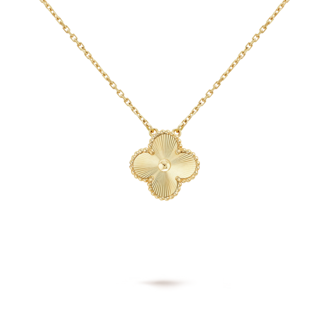 Van Cleef & Arpels Vintage Alhambra Pendant 18K Yellow Gold