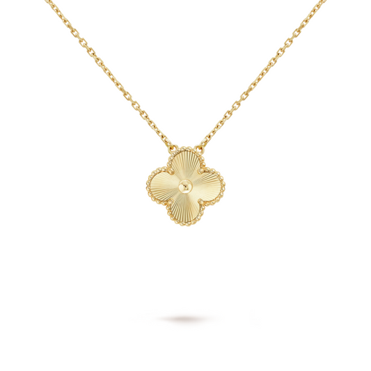 Van Cleef & Arpels Vintage Alhambra Pendant 18K Yellow Gold