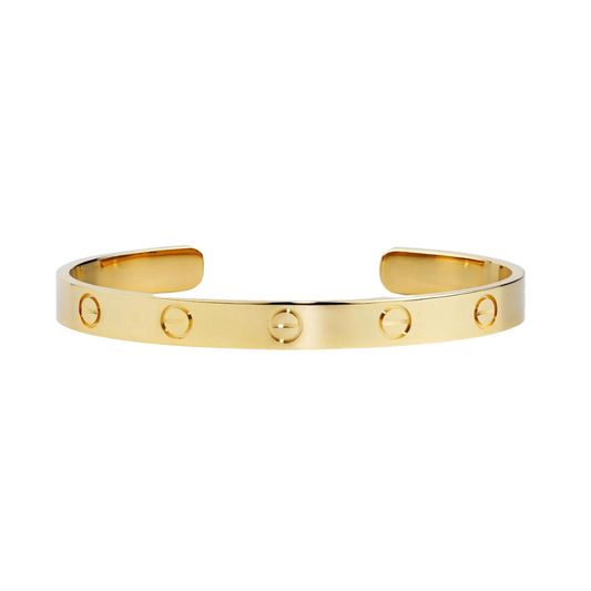 Cartier Cuff Love Bracelet 18K Yellow Gold