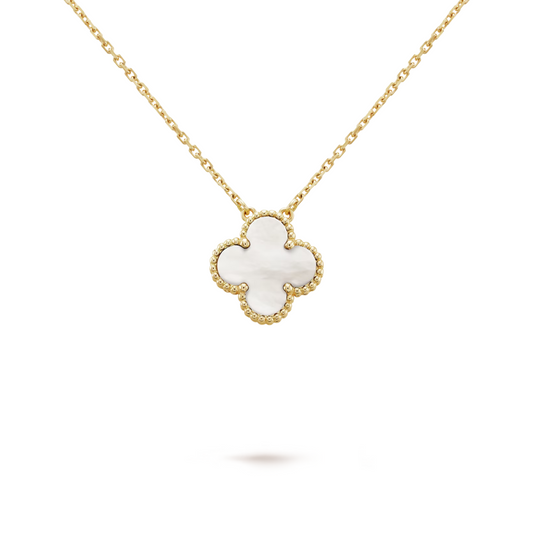 Van Cleef & Arpels Vintage Alhambra Pendant Mother-Of-Pearl 18K Yellow Gold