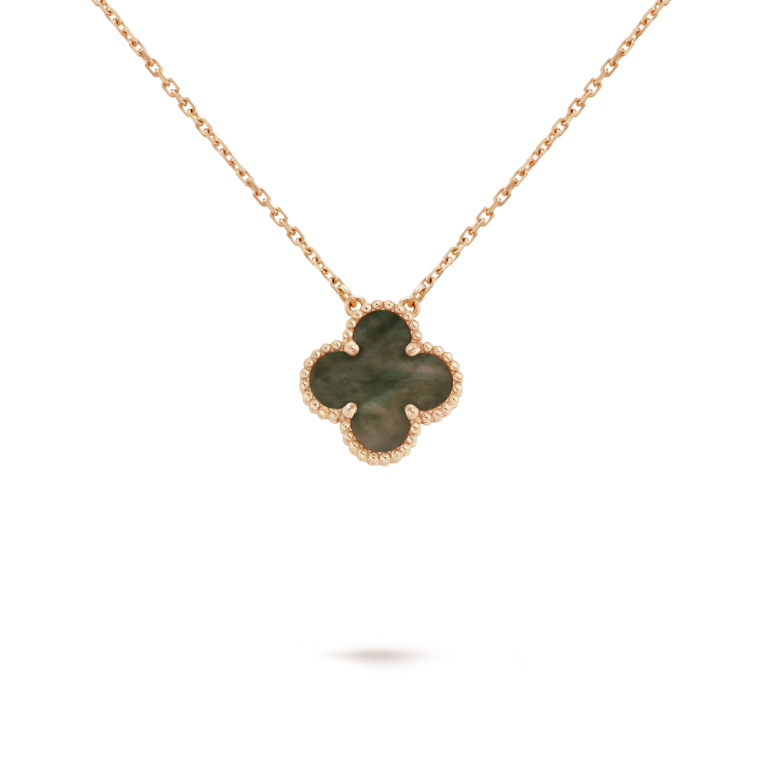 Van Cleef & Arpels Vintage Alhambra Pendant Mother-Of-Pearl 18K Rose Gold